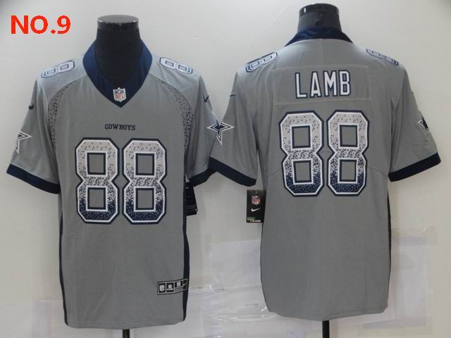 Men's Dallas Cowboys #88 CeeDee Lamb Jersey NO.9;